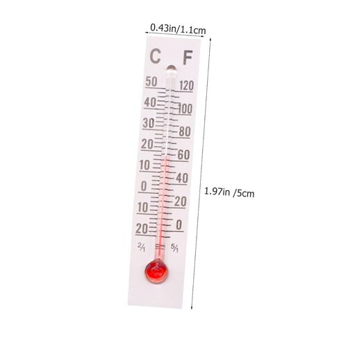 25Pcs Miniature Thermometer Figures Dollhouse Temperature Gauge Models for Craft Projects and Micro Scenes Mini Thermometers in Saudi Arabia