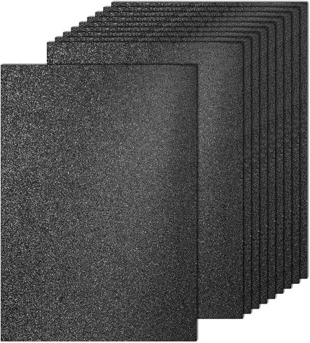 PATIKIL 60Sheets Hot Pink Glitter Cardstock, 8.3x11.7 in A4 Glitter Paper Card Stock Shiny Scrapbook 250gsm Sparkly Paper Large Shimmer for Crafts Scrapbook DIY Art Wedding Party in Saudi Arabia