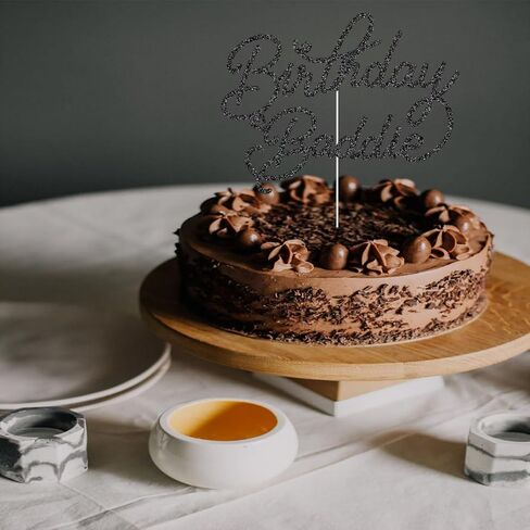 غلاف كعكة عيد ميلاد بادي، اختيار كعكة عيد ميلاد سعيد، ديكورات حفلات عيد ميلاد الفتيات، ديكورات حفلات عيد ميلاد مضحكة 16 و18 و21، بريق أسود in Saudi Arabia