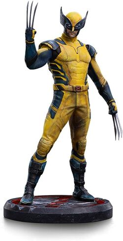 تمثال آيرون ستوديوز القابل للتجميع ولفيرين ديدبول ومقياس فني ولفيرين 1/10 بوليستون الراتنج 8.2 بوصة in Kuwait