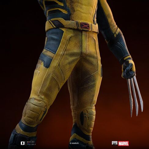 تمثال آيرون ستوديوز القابل للتجميع ولفيرين ديدبول ومقياس فني ولفيرين 1/10 بوليستون الراتنج 8.2 بوصة in Kuwait