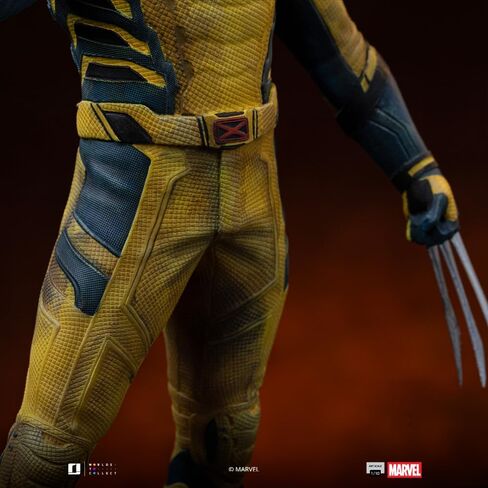 تمثال آيرون ستوديوز القابل للتجميع ولفيرين ديدبول ومقياس فني ولفيرين 1/10 بوليستون الراتنج 8.2 بوصة in Kuwait