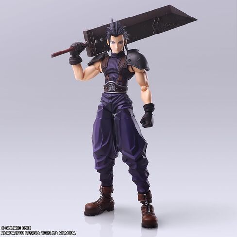 لعبة Final Fantasy VII BRING ARTS Zachs Fair من مادة PVC المطلية مسبقًا in Kuwait