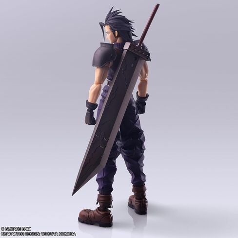 لعبة Final Fantasy VII BRING ARTS Zachs Fair من مادة PVC المطلية مسبقًا in Kuwait