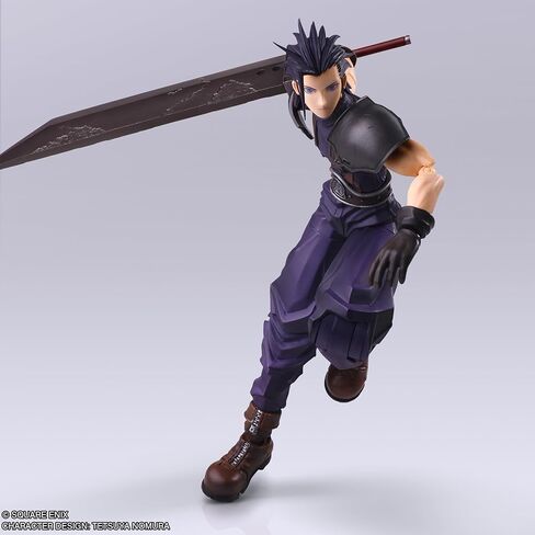 لعبة Final Fantasy VII BRING ARTS Zachs Fair من مادة PVC المطلية مسبقًا in Kuwait