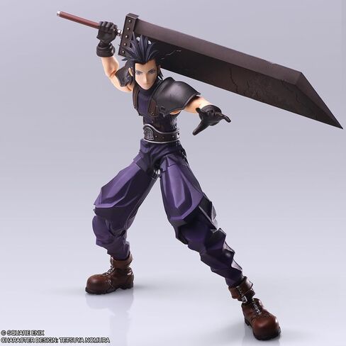 لعبة Final Fantasy VII BRING ARTS Zachs Fair من مادة PVC المطلية مسبقًا in Kuwait