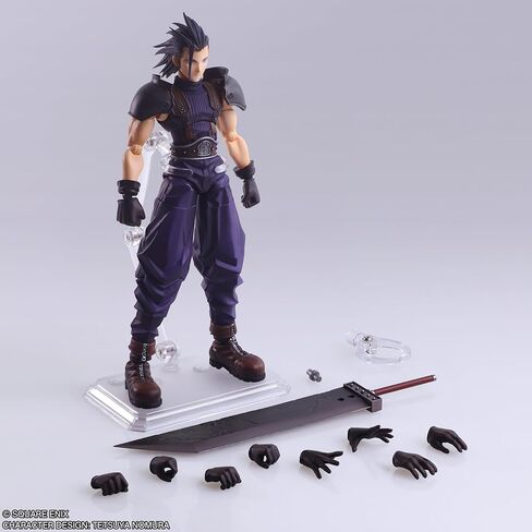 لعبة Final Fantasy VII BRING ARTS Zachs Fair من مادة PVC المطلية مسبقًا in Kuwait