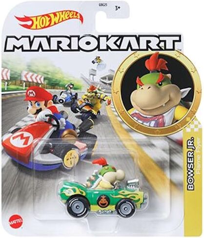Hot Wheels Mario Kart Die-Cast Character Cars Collection, Bundle of 8, Nintendo Gaming Vehicles GBG25-957M in Saudi Arabia