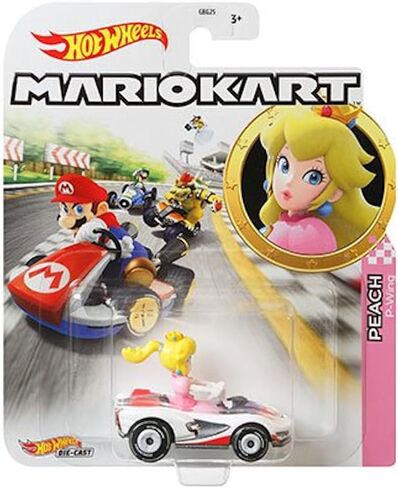 Hot Wheels Mario Kart Die-Cast Character Cars Collection, Bundle of 8, Nintendo Gaming Vehicles GBG25-957M in Saudi Arabia