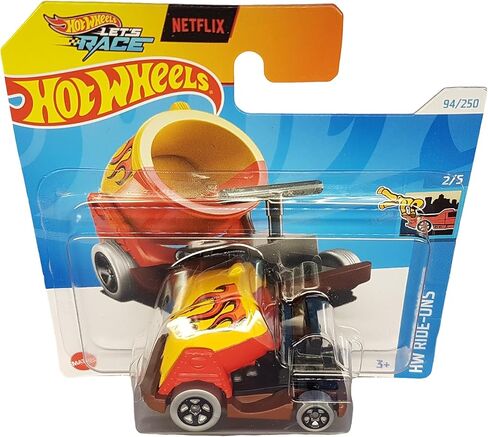 Hot Wheels - Boom Car - HW Ride-Ons 2/5 - HTC38 - Short Card - Netflix Let's Race - Mattel 2024-1:64 in Saudi Arabia