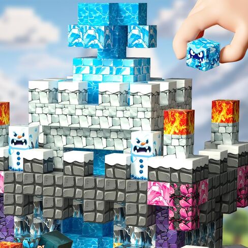 150pcs Magnetic Blocks Toys for Kids, Stacking Magnets, School STEM Toys Birthday Gifts for Boys and Holiday Easter Gifts BSG008 in Saudi Arabia