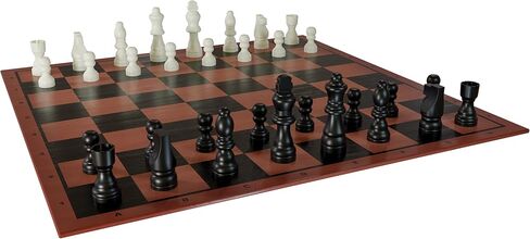 Pressman Premium Classics: Chess | Full-Size Folding Gameboard with Wooden Playing Pieces | 2 Players, Ages 8+ in Saudi Arabia