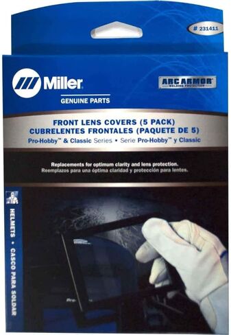 Miller Pro-Hobby Series Front Lens Covers - 5 pack - 231411 in Saudi Arabia