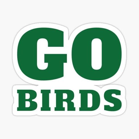 Go Birds Love Philly Eagle Vinyl Decal Sticker (3" inches) in Saudi Arabia