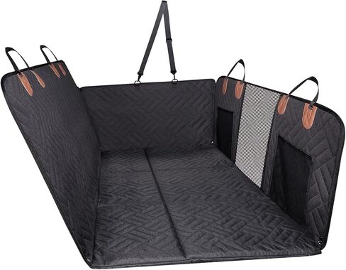 ABE Dog Back Seat Extender for Truck,Truck Dog Seat Cover Back Seat,Non Inflatable Truck Bed Mattress,Dog Hammock for Truck,Dog Bed for Truck,Pet Seat Covers for F150/RAM1500/Silverado in Saudi Arabia