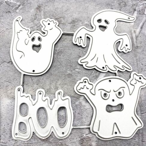 Halloween Ghost Metal Cutting Dies Stencil Scrapbooking DIY Album Stamp Emboss in Saudi Arabia
