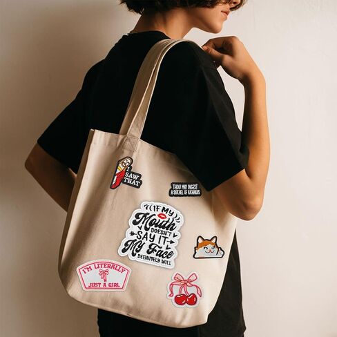 If My Mouth Doesnt Say It My Face Definitely Will Patch Sarcastic Adult Humor Snarky Embroidered Patches for Backpack, Hat, Jackets, Iron On Sew On, Uniform DIY Embroidery PVC Gift Accessories 3 Inch in Saudi Arabia