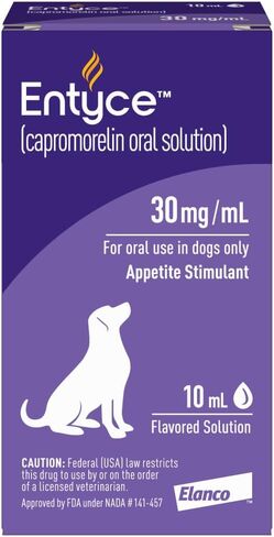 Entyce Dog Appetite Stimulant | Oral Solution for Dogs | 30mg/ml - 10 ml in Saudi Arabia