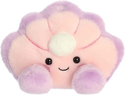 Aurora® Adorable Palm Pals™ Odette Oyster™ Stuffed Animal - Fun Collectible Plush for Kids and Adult Collectors - Perfect for Decorating Rooms and Birthday Gifts - Purple 5.5 Inches in Saudi Arabia