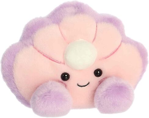 Aurora® Adorable Palm Pals™ Odette Oyster™ Stuffed Animal - Fun Collectible Plush for Kids and Adult Collectors - Perfect for Decorating Rooms and Birthday Gifts - Purple 5.5 Inches in Saudi Arabia