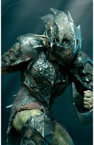 استوديوهات الحديد - سيد الخواتم - مقياس فني 1/10 - تمثال الأورك المدرع in Kuwait