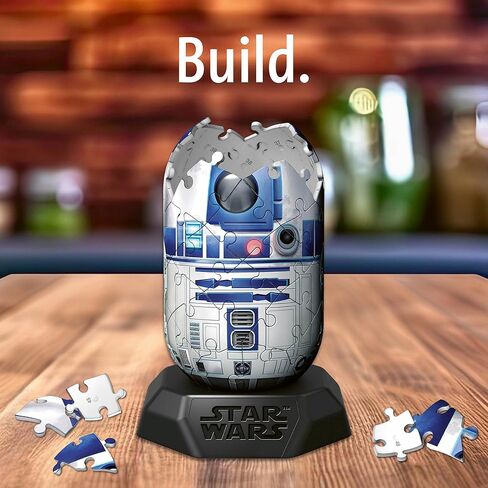Ravensburger Hylkies: Star Wars Collectible Figures to Assemble Yourself - Figure #32 - R2-D2 - Build, Fall in Love, Collect - Mini Figures for Fans of Star Wars in Saudi Arabia