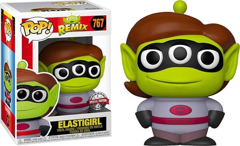 Funko Pop! # 767 Disney Pixar Alien Remix Elastigirl Exclusive in Saudi Arabia