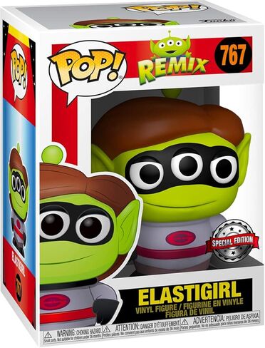 Funko Pop! # 767 Disney Pixar Alien Remix Elastigirl Exclusive in Saudi Arabia
