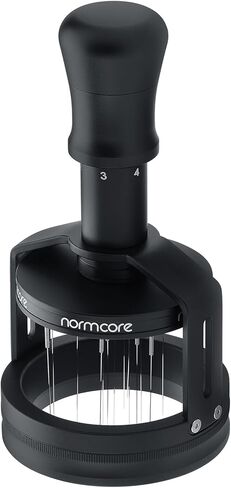 أداة توزيع إبرة متحدة المركز مقاس 58 مم من Normcore V3، أداة إسبرسو WDT مع قاعدة مغناطيسية، محرك قهوة بعمق قابل للتعديل، أداة توزيع لصانعي القهوة in Saudi Arabia