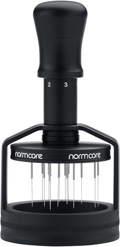أداة توزيع إبرة متحدة المركز مقاس 58 مم من Normcore V3، أداة إسبرسو WDT مع قاعدة مغناطيسية، محرك قهوة بعمق قابل للتعديل، أداة توزيع لصانعي القهوة in Saudi Arabia
