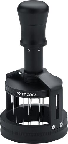 أداة توزيع إبرة متحدة المركز مقاس 58 مم من Normcore V3، أداة إسبرسو WDT مع قاعدة مغناطيسية، محرك قهوة بعمق قابل للتعديل، أداة توزيع لصانعي القهوة in Saudi Arabia