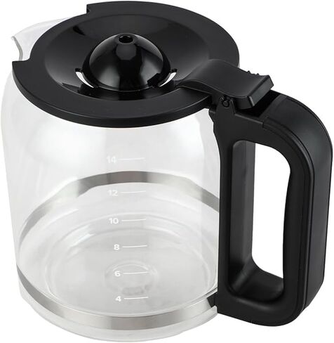 14 Cup Glass Carafe Pot ONLY Compatible with Braun Pure Flavor Coffee Maker KF 5650 in Saudi Arabia
