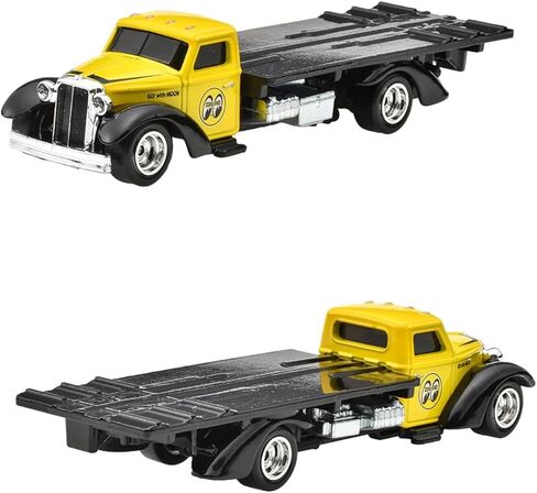 مجموعة Hot Wheels Premium Collector، 4 مركبات مصبوبة، Speed ​​Waze، طائرة مائية كلاسيكية، شاحنة Citroen H، شاحنة Toyota Stout Drift in Saudi Arabia