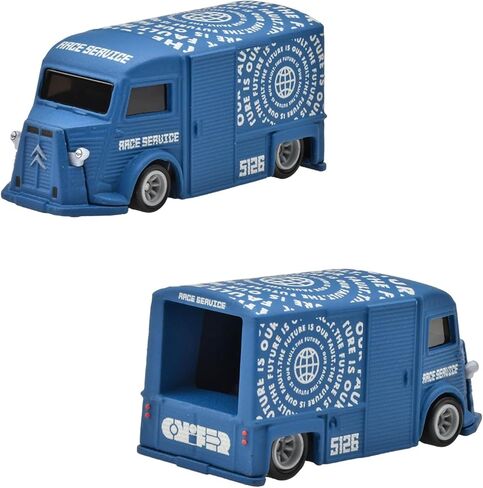 مجموعة Hot Wheels Premium Collector، 4 مركبات مصبوبة، Speed ​​Waze، طائرة مائية كلاسيكية، شاحنة Citroen H، شاحنة Toyota Stout Drift in Saudi Arabia