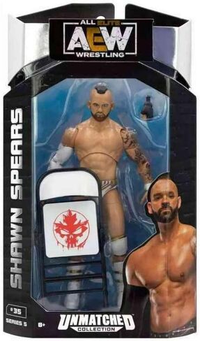 AEW Shawn Spears Unmatched Collection Series 5 Action Figure in Kuwait