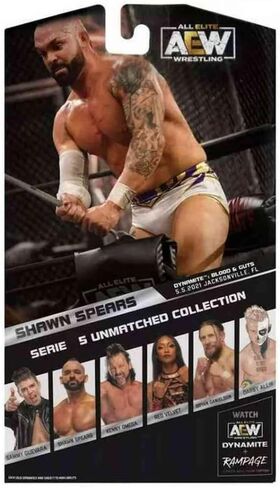 AEW Shawn Spears Unmatched Collection Series 5 Action Figure in Kuwait