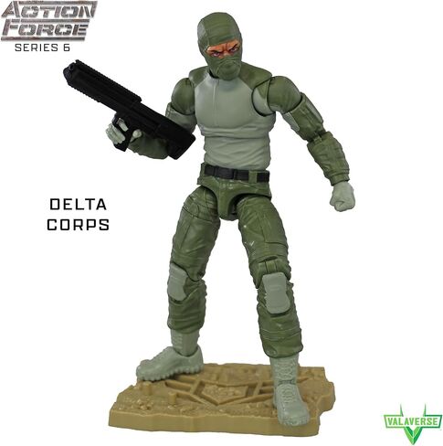 Action Force Valaverse Series 6 Delta Corps Trooper Premium 6-Inch Scale Action Figure with Multiple Accessories in Saudi Arabia