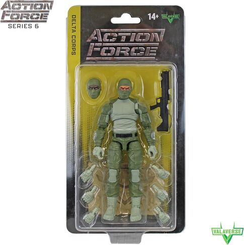 Action Force Valaverse Series 6 Delta Corps Trooper Premium 6-Inch Scale Action Figure with Multiple Accessories in Saudi Arabia