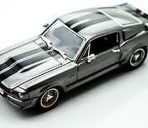 Greenlight 1/43 Gone in 60 Seconds 1967 Ford Mustang Eleanor Silver in Saudi Arabia