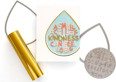 Ellen Hutson, Essentials by Ellen, A Small Act of Kindness Can Feel So Big Designer Die Phrase, Card Making Sentiments, Scrapbooking, DIY, Die Cutting, Kindness in Kuwait