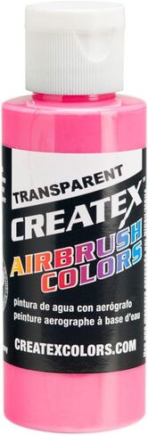 Createx Airbrush Paint, Transparent Flamingo Pink, 2 oz (5121-02) in Saudi Arabia