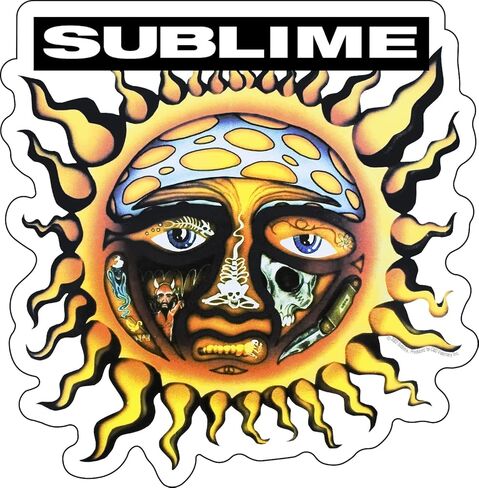 Sublime Sun Logo Sticker in Saudi Arabia