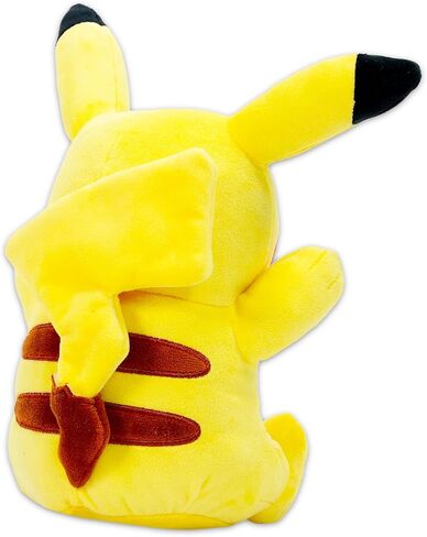Pokemon Plushie Set - 2 Pc Bundle with 5" and 8" Pikachu Plush Figures Plus Bookmark and Trading Cards | Soft Pokemon Pikachu Stuffed Animals Pack in Saudi Arabia