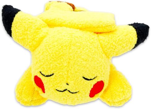 Pokemon Plushie Set - 2 Pc Bundle with 5" and 8" Pikachu Plush Figures Plus Bookmark and Trading Cards | Soft Pokemon Pikachu Stuffed Animals Pack in Saudi Arabia