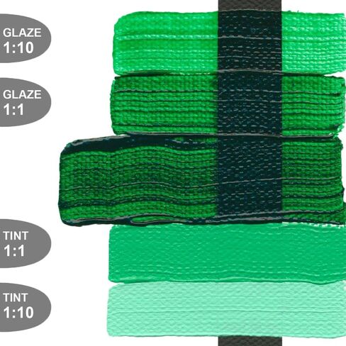 Golden Heavy Body Acrylic - Phthalo Green Yellow Shade - 5 oz Tube in Saudi Arabia