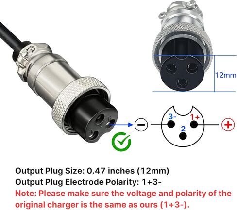 54.6V 2A Adapter Charger for iScooter DX5, F3, W8, iX7 Pro, iX3, iX4, iX8, iX5S Using 48 Battery in Saudi Arabia