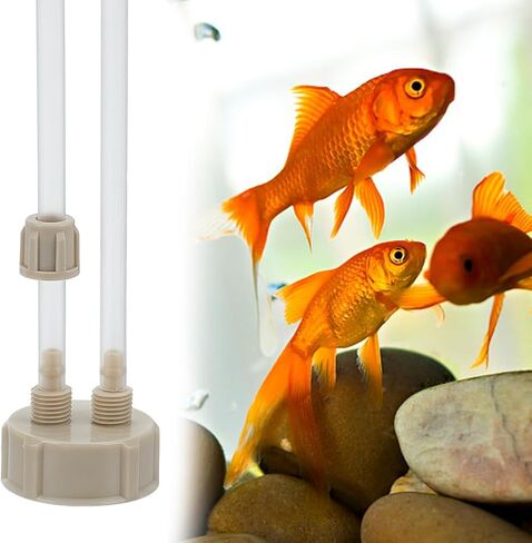 WADORN 8Pcs Aquarium CO2 Generator-DIY Carbon Dioxide Reactor Bottle Caps DIY Plants Air Diffuser Generators Quick Screw Twist Bottle Cap for Aquarium Fish Tank Live Plants Hydroponics in Saudi Arabia