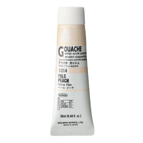 Holbein Acryla Gouache 20ml Pale Peach in Saudi Arabia