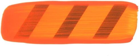 GOLDEN Heavy Body Acrylics, Fluorescent Orange, 2 fl. oz. Tube, Professional Acrylic Paint, Transparent in Saudi Arabia