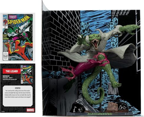 McFarlane Toys- Marvel The Lizard 1:10th Scale Collectible with Scene (Spider-Man #2) in Saudi Arabia